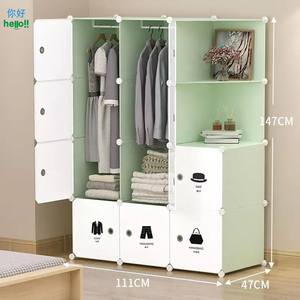 Armario portátil <span class=keywords><strong>para</strong></span> niños y bebés, armario <span class=keywords><strong>de</strong></span> dormitorio, almacenamiento colgante <span class=keywords><strong>de</strong></span> <span class=keywords><strong>ropa</strong></span>, cubo <span class=keywords><strong>organizador</strong></span> - Product Image 3