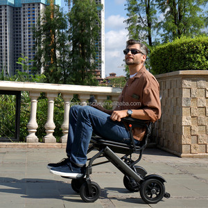 Dragon <span class=keywords><strong>Factory</strong></span> Silla de ruedas inteligente motorizada plegable Silla de ruedas eléctrica de aleación de aluminio para discapacitados - Product Image 6