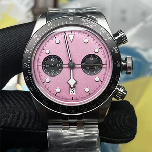 Relojes Deportivos de Lujo de Marca a Precio de Mayoreo, Movimiento de Cuarzo ETA, Esfera Luminosa de Zafiro, Cronógrafo de Acero Inoxidable Resistente al Agua - Product Image 2