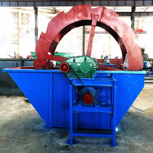 <b>Small</b> <b>Wheel</b> Sand Washer Single Double Triple Row Bucket Water Washing Machine For Sand Processing - Product Image 1