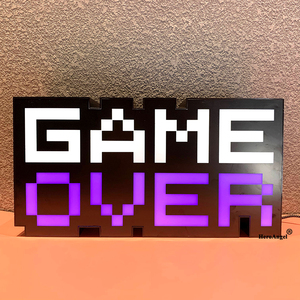 Đèn Pha Trò Chơi Đèn Ngủ 8 Bit Pixel Cho Playstation Đèn Chơi Game Cho PS5 PS4 Đèn LED Biểu Tượng - Product Image 2