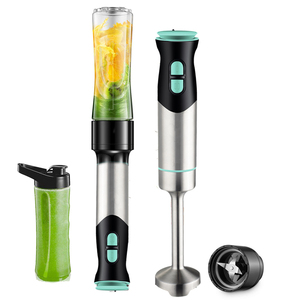 Mixeur Plongeant Filaire Portable 1000W, Ensemble de Mixeurs à Main en Acier Inoxydable avec Hachoir, <span class=keywords><strong>Fouet</strong></span> et Verre Mesureur - Product Image 2