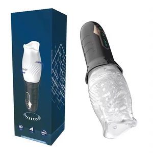 Vibrador Masculino de Doble Motor con Manos Libres, 10 Vibraciones Fuertes, Copa de Masturbación con Succión - Product Image 2