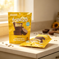Sachets Doypack Personnalisés de Haute Qualité Imprimés par Héliogravure pour Snacks, Emballage Alimentaire en Plastique Mat avec Fermeture Éclair pour Chocolats et Bonbons