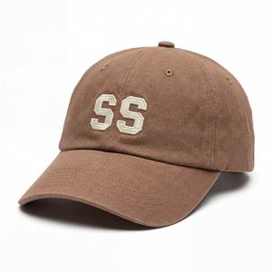 Gorras de Béisbol Personalizadas al por Mayor, 6 Paneles, Logotipo Bordado, Estilo Urbano, Algodón Lavado, Gorras Desestructuradas Tipo Dad Hat - Product Image 3