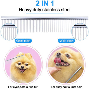 Ensemble de ciseaux professionnels pour toilettage des animaux de compagnie, 6,5 pouces, en acier inoxydable, outils multifonctionnels pour couper les poils de chien, avec peigne et étui - Product Image 2