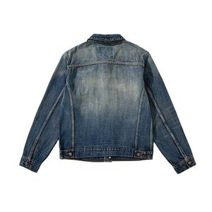 Chaqueta Vaquera Gruesa Otoño-Invierno 2025, Chaqueta Vaquera Retro Nostálgica con Múltiples Acabados Lavados |   Venta Directa de Fábrica - Product Image 5