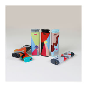 Briquet électronique moderne en plastique MK, au butane et au <span class=keywords><strong>kérosène</strong></span>, coupe-vent, modèle 218B - Product Image 1
