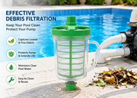 Panier de filtration pour skimmer de piscine, attrape-feuilles, pré-filtre pour pompe de piscine, filtration des débris