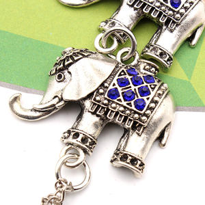 Adorno de elefante con diseño de <span class=keywords><strong>Mal</strong></span> de Ojo para decoración <span class=keywords><strong>del</strong></span> coche, amuletos de Metal para pared, coche, hogar, jardín, granja, 3 unidades - Product Image 6