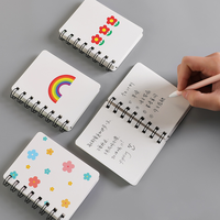 Carnet à spirale personnalisable avec logo, format A7 mini, portable, idéal pour les étudiants, taille sur mesure, vente en gros