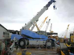 יפן המקורית נעשתה בשימוש מנוף <span class=keywords><strong>komatsu</strong></span> lw500 במצב מעולה בשימוש 50 טון מנוף שטח קשה 50 טון מנוף - Product Image 3