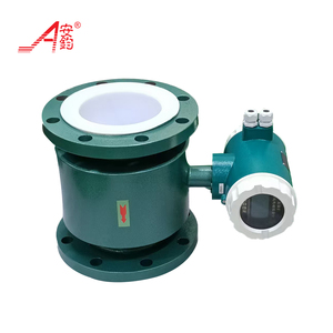 10-Zoll-Flüssigkeitsmessung Kohlenstoffstahl-Wasser durchfluss messer Elektro magnetische Durchfluss messer Leitfähiger Durchfluss messer <span class=keywords><strong>4</strong></span>-20mA Ausgang - Product Image 2