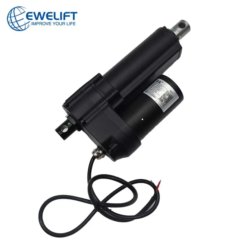 High load speed 7000n nkla127 industrial actuator waterproof ip65 dc motor 12v 24v electric linear actuator with control box