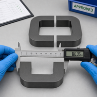 Noyau de transformateur de type CD anti-parasites, lamelles CRGO pour module d'alimentation de communication