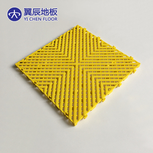 Có thể tháo rời lồng vào nhau nhựa gạch lát sàn <span class=keywords><strong>Modular</strong></span> sàn xe showroom tầng - Product Image 2