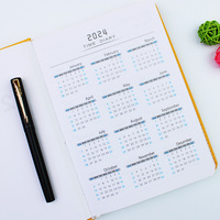 Ensemble de décoration de carnets en papier, agenda personnalisé Vampire Diaries 2026, agenda en cuir, vente en gros pour stylo original pour enfants A5