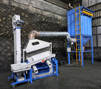 Séparateur gravimétrique minier à sec sans eau, à table vibrante, pour la concentration d'air, avec roulement de moteur, capacité 1000 kg/h, pour le traitement des minerais d'or