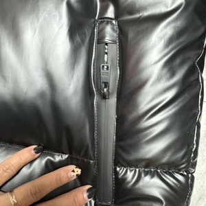 Men's Casual Winter Down <b>Jacket</b> with Zipper Closure Lightweight Hooded Puffer Bubble Seamless <b>Waterproof</b> Plus Size Winter Coat - Product Image 4