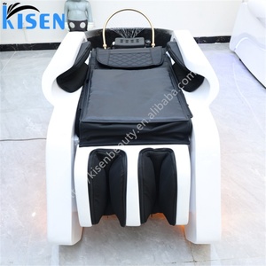 KISEN Electrical Smart Massage Shampoo Chair <b>Head</b> Spa Basin Luxury <b>Style</b> Hair Washing Basin Bed Salon Furniture for Sale - Product Image 4
