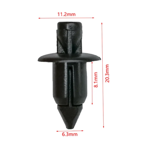 Rivets universels à enfoncer, attaches en <span class=keywords><strong>plastique</strong></span>, clips pour <span class=keywords><strong>SUZUKI</strong></span> 09409063145PK HONDA 90116SP0003 NISSAN 0155305313 6682401G00 - Product Image 1