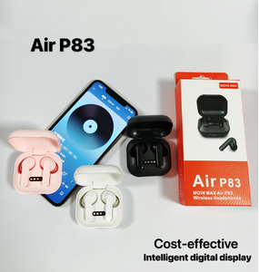 Air P83 블루투스 V5.3 무선 ENC 통화 소음 제거 터치 컨트롤 헤드폰 우수한 음성 구리 트럼펫 <span class=keywords><strong>LED</strong></span> 디스플레이 - Product Image 2