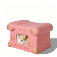 Caja Conmemorativa para Guardar Cenizas de Mascotas, Perros y Gatos, Marca Angel Cremation.