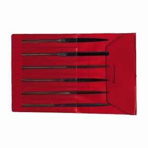 Juego de 6 limas industriales de acero DIY 991 SE6 patrones planos y triangulares material de carburo y acero al carbono - Product Image 1