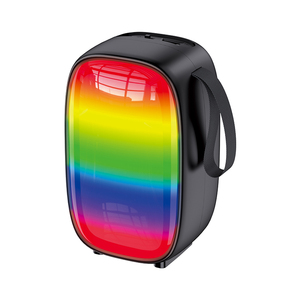 Kakusiga Nhỏ Đầy Màu Sắc Không Dây Bt5.0 Loa Di Động Kênh Âm Nhạc Âm Thanh Stereo Ánh Sáng Loa Pin Lớn Cho Đảng Xe Nhà - Product Image 3