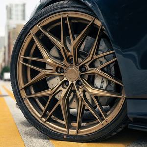 SY-1029 Cerchi in Lega di Bronzo a 1 Pezzo 17 18 19 Pollici 5X112 5x110 5X114.3 a Y per Auto da Corsa, Compatibili con <span class=keywords><strong>W205</strong></span> C300 F30 E90 Q7 Q3 <span class=keywords><strong>AMG</strong></span> - Product Image 1