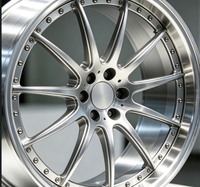 Nouvelles jantes forgées haute performance en 2 pièces, alliage 6061-T6, design concave personnalisé, lèvre polie profonde, 5x112 5x114.3 5x120, luxe
