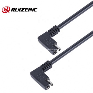 工厂供应带汽车90度美国弯曲汽车插头的弯头电缆 - Product Image 1