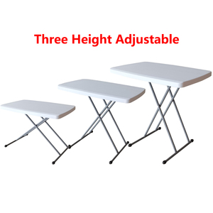 Adjustable TV Tray Table For Bed & Sofa - Foldable Bedside Table With Cup Holder