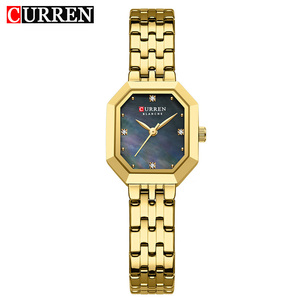 Relojes CURREN 9108 para Mujer, Reloj de Cuarzo Ultrafino de Acero Inoxidable Resistente al Agua, a la Moda - Product Image 2