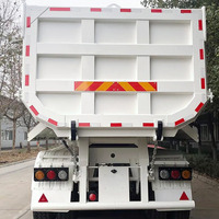 Prix de la Chine 50 40 tonnes benne latérale 3 4 essieux remorque de camion à benne basculante à vendre