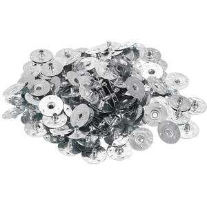 Accessoire pour <span class=keywords><strong>bougie</strong></span> Base de mèche de <span class=keywords><strong>bougie</strong></span> multi-usages 20mm DIY Candle Making Metal Sustainer Tabs - Product Image 1