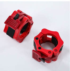 Pinces d'haltères de sécurité à dégagement rapide 50mm Pinces d'haltères pour haltérophilie Pinces de barre d'haltérophilie pour la <span class=keywords><strong>musculation</strong></span> - Product Image 5