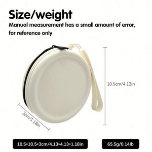 Silicone Zippered Mini Coin Purse <b>Wrist</b> <b>Strap</b>-Portable Fashionable Water Resistant Durable Eco-Friendly High Quality Unisex - Product Image 2