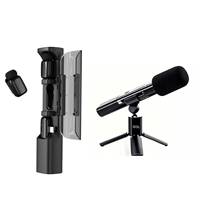 Microphones sans fil pour téléphone portable, équipement d'enregistrement en studio, micro studio professionnel, micro cravate, appareils pour podcast