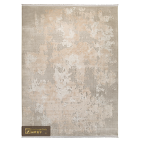 Tapis LandScopeTech Premium Baroque Moderne Abstrait Tissé Wilton avec Dos en Coton Effet Soie, Adapté aux Animaux Domestiques et Antidérapant