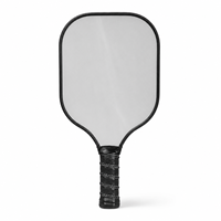 Raquette de pickleball pour adolescents, face en fibre de verre, noyau en nid d'abeille léger, approuvée USAPA, raquette sans bordure, poignée confortable, 16 mm