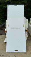 Tapis de protection du sol en HDPE 2,4x1,2m pour l'entretien des arbres, tapis de support pour grue, tapis routiers