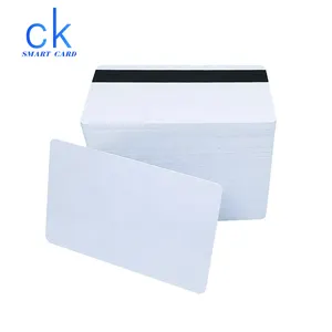Lieferanten-Aktionspreis blanke Kunststoff-Magnetstreifen-Karte bedruckbare PVC-Visitenkarte für Epson oder Canon-Drucker