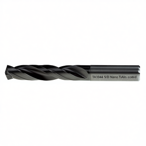 Foret en carbure Ttake TA1044 5xD avec revêtement Nano TiAlN pour machines-outils - Product Image 2