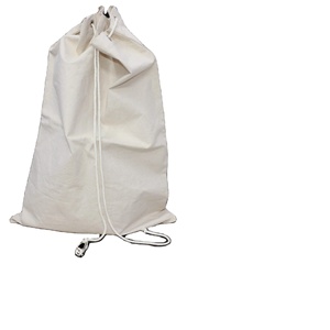 Reusable and Portable <b>Canvas</b> <b>Drawstring</b> Pouch <b>Bags</b>-Eco-Friendly Water Resistant Customizable for Promotional Use - Product Image 1
