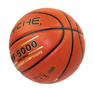 कारखाने की आपूर्ति पेशेवर बास्केटबॉल खेल आधिकारिक आकार 7 Microfiber कॉलेज बास्केटबॉल