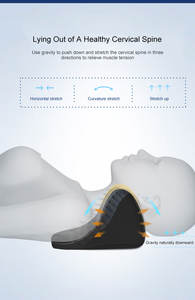 Almohada para aliviar el dolor, dispositivo de tracción Cervical, relajante para cuello y hombros - Product Image 4