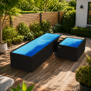 <span class=keywords><strong>Piscine</strong></span> en fibre de verre sur mesure 3,2m x 8m, fournisseur chinois, <span class=keywords><strong>piscine</strong></span> extérieure en PRV pour villa, jardin et usage résidentiel - Product Image 2