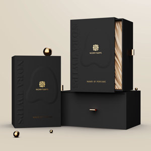 Scatola Magnetica Rigida Quadrata Personalizzata OEM con Logo in Rilievo e Lamina Dorata, Confezione Regalo Premium per Candele a Prezzo All'Ingrosso - Product Image 3