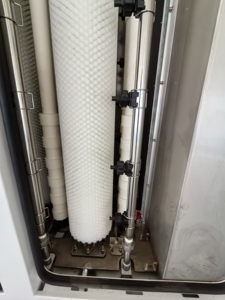 Không bánh xe đánh dấu dọc cách điện thủy tinh làm cho máy sản xuất máy - Product Image 2